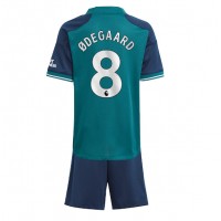 Koszulka piłkarska Arsenal Martin Odegaard #8 Strój Trzeci dla dzieci 2023-24 tanio Krótki Rękaw (+ Krótkie spodenki)